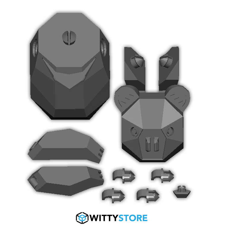 The Gyroscopic Cube Gears 3D Model