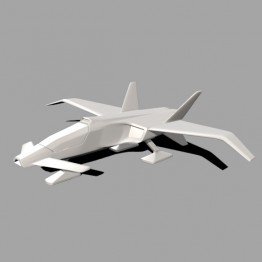 Nave Espacial Modelo 3D