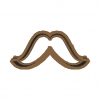 Cookie Cutter Moustaches N2 3D Model