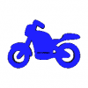 Keyring Motorcycle 3D Model