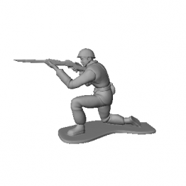 Soldier Toy 3D Model N2