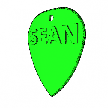 Púa Estandard Sean